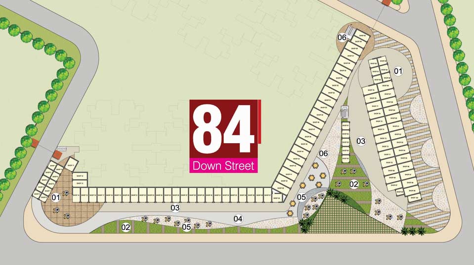 Pivotal 84 Down Street Master plan